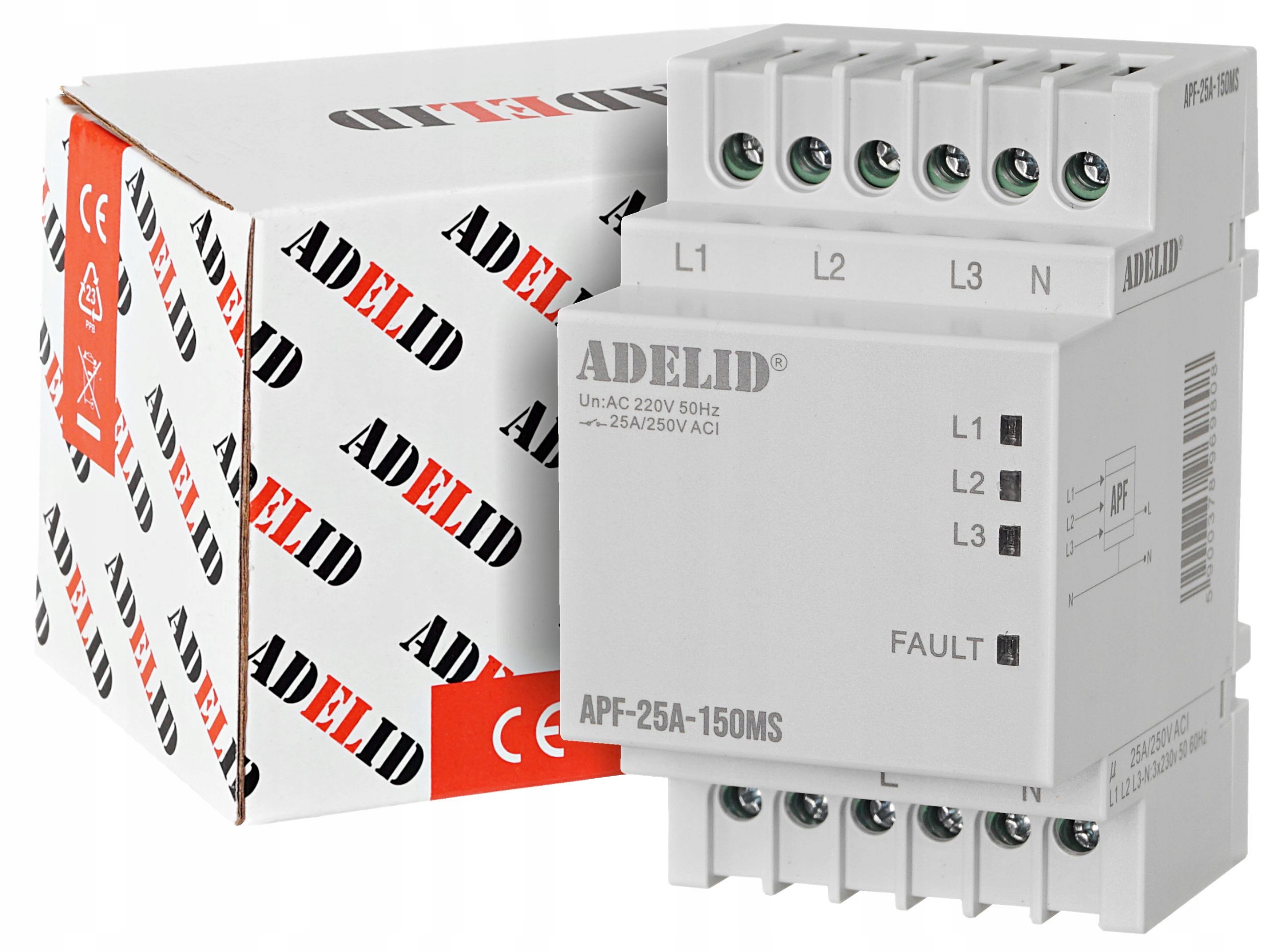 Spínač Adelid 230 V IP20 25 A